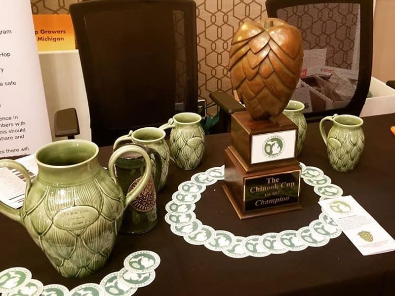 2019 chinook cup trophy table