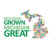 michigan grown, michigan great logo"