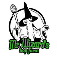 mr. wizard's hop farm logo"